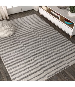 Jonathany Moroccan Hype MOH204A Gray/Cream Area Rug 7 ft. 9 in. X 10 ft. Rectangle