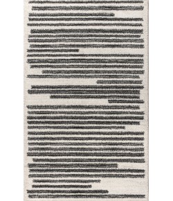 Jonathany Moroccan Hype MOH207A Cream/Black Area Rug 4 ft. X 6 ft. Rectangle