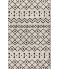 MOROCCAN HYPE Area Rug Aksil Moroccan Beni Souk Cream/Black 8 ft. x 10 ft. Area Rug
