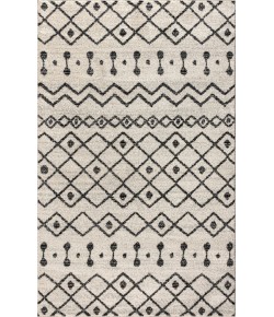 Jonathany Moroccan Hype MOH208A Cream/Black Area Rug 4 ft. X 6 ft. Rectangle