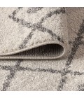MOROCCAN HYPE Area Rug Aksil Moroccan Beni Souk Cream/Gray 2 ft. x 8 ft. Runner Rug