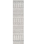 MOROCCAN HYPE Area Rug Izil Moroccan Beni Souk Cream/Gray 2 ft. x 8 ft. Runner Rug