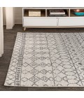 MOROCCAN HYPE Area Rug Izil Moroccan Beni Souk Cream/Gray 8 ft. x 10 ft. Area Rug