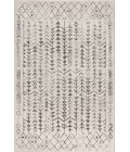 Ziri Moroccan Geometric Cream/Gray 8 ft. x 10 ft. Area Rug