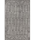 MOROCCAN HYPE Area Rug Ziri Moroccan Geometric Grey/Cream 4 ft. x 6 ft. Area Rug
