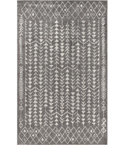 Jonathany Moroccan Hype MOH210B Grey/Cream Area Rug 4 ft. X 6 ft. Rectangle
