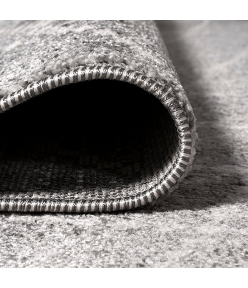 Asilah Moroccan Modern Diamond Gray 2 ft. x 10 ft. Runner Rug