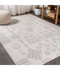 MOROCCAN HYPE Area Rug Bhalil Berber Diamond Geometric Beige/Gray 5 ft. x 8 ft. Area Rug