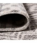 MOROCCAN HYPE Area Rug Imlil Tribal Geometric Stripe Light Gray/Cream 2 ft. x 10 ft. Runner Rug