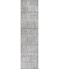 MOROCCAN HYPE Area Rug Skoura Modern Bold Stripe Beige/Dark Gray 2 ft. x 10 ft. Runner Rug