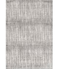 Skoura Modern Bold Stripe Beige/Dark Gray 3 ft. x 5 ft. Area Rug