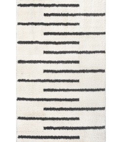 Jonathany Moroccan Hype MOH402A White/Gray Area Rug 3 ft. X 5 ft. Rectangle