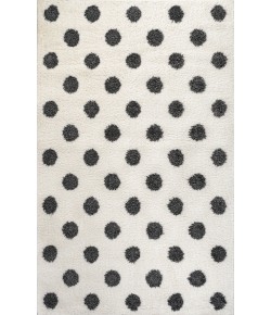 Jonathany Moroccan Hype MOH411A White/Gray Area Rug 5 ft. 1 in. X 8 ft. Rectangle