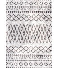MOROCCAN HYPE Area Rug Aksil Moroccan Diamond Ivory/Brown 3 ft. x 5 ft. Area Rug