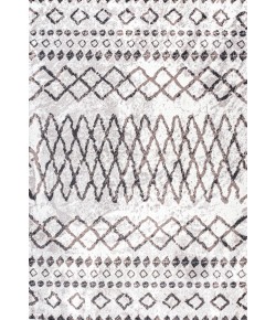 Jonathany Moroccan Hype MOH502A Ivory/Brown Area Rug 3 ft. X 5 ft. Rectangle