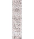 Amanar Tribal Geometric Brown/Ivory 2 ft. x 8 ft. Runner Rug