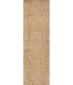 Jonathany Natural Fiber NFR100A Natural Area Rug 2 ft. 2 in. X 8 ft. Runner