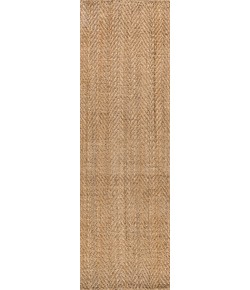Jonathany Natural Fiber NFR101A Natural Area Rug 2 ft. 2 in. X 8 ft. Runner