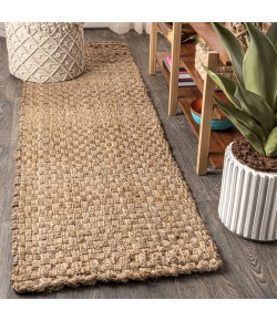 Jonathany Natural Fiber NFR102A Natural Area Rug 2 ft. 2 in. X 8 ft. Runner