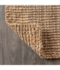 NATURAL FIBER Area Rug Pata Hand Woven Chunky Jute Natural 3 ft. x 5 ft. Area Rug