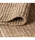 NATURAL FIBER Area Rug Pata Hand Woven Chunky Jute Natural 3 ft. x 5 ft. Area Rug
