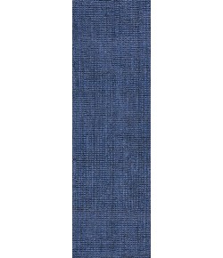 Jonathany Natural Fiber NRF102D Navy Area Rug 2 ft. 2 in. X 8 ft. Runner
