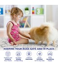 RUG PADS Area Rug Ultra Stop Cream 8 ft. x 10 ft. Rug Pad