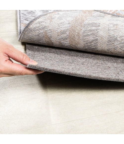 RUG PADS Area Rug Comfort Plus Gray/Brown 8 ft. x 10 ft. Rug Pad