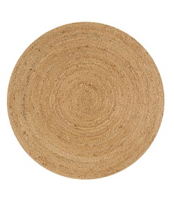 Jonathany Ansa Collection RNF103A Natural Area Rug 7 ft. X 7 ft. Round