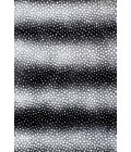 SAFARI Area Rug Antelope Modern Animal Black/Cream 5 ft. x 8 ft. Area Rug