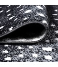 SAFARI Area Rug Antelope Modern Animal Black/Cream 5 ft. x 8 ft. Area Rug