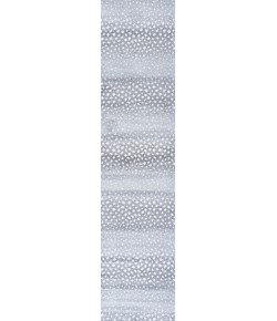 Jonathany Safari SAF100B Light Gray/Cream Area Rug 2 ft. X 8 ft. Runner