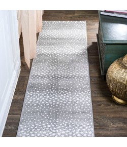 Jonathany Safari SAF100C Gray/Cream Area Rug 2 ft. X 10 ft. Runner