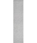 SOUTH BEACH Area Rug Rabat High-Low Pile Mini-Diamond Trellis White/Black 2 ft. x 8 ft. Indoor/Outdoor Runner Rug