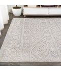 Citta High-Low Pile Mediterranean Tile Beige 4 ft. x 6 ft. Indoor/Outdoor Area Rug