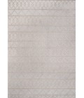 SOUTH BEACH Area Rug Aylan High-Low Pile Knotted Trellis Geometric Beige 3 ft. x 5 ft. Indoor/Outdoor Area Rug