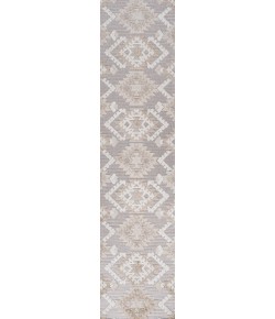 Jonathany South Beach SBH107A Beige/Gray Area Rug 2 ft. X 10 ft. Runner