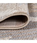 SOUTH BEACH Area Rug Sumak High-Low Pile Neutral Diamond Kilim Beige/Gray 2 ft. x 10 ft. Indoor/Outdoor Runner Rug