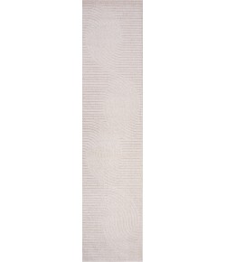 Jonathany Scandinavian SCN100B Ivory/Cream Area Rug 2 ft. X 8 ft. Runner