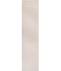 SCANDINAVIAN Area Rug Odense Minimalist Angle Geometric Ivory/Cream 2 ft. x 8 ft. Runner Rug