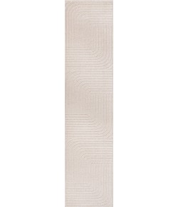 Jonathany Scandinavian SCN101A Ivory/Cream Area Rug 2 ft. X 8 ft. Runner