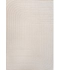 Odense Minimalist Angle Geometric Ivory/Cream 5 ft. x 8 ft. Area Rug