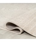 SCANDINAVIAN Area Rug Odense Minimalist Angle Geometric Ivory/Cream 2 ft. x 8 ft. Runner Rug