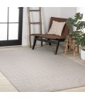 SCANDINAVIAN Area Rug Aarhus Minimalist Scandi Striped Gray/Ivory 5 ft. x 8 ft. Area Rug