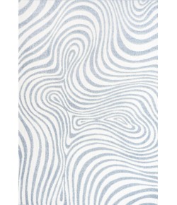 Jonathany Scandinavian SCN103C Light Blue/Ivory Area Rug 5 ft. 3 in. X 7 ft. 7 in. Rectangle
