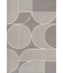 Jonathany Scandinavian SCN104C Gray/Cream Area Rug 7 ft. 10 in. X 10 ft. Rectangle