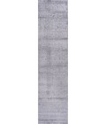 SUPERSOFT Area Rug Haze Solid Low-Pile Gray 2 ft. x 8 ft. Runner Rug