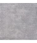 SUPERSOFT Area Rug Haze Solid Low-Pile Gray 7' Square Area Rug