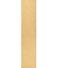 SUPERSOFT Area Rug Haze Solid Low-Pile Mustard 2 ft. x 14 ft. Runner Rug