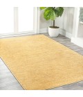 SUPERSOFT Area Rug Haze Solid Low-Pile Mustard 12 ft. x 15 ft. Area Rug